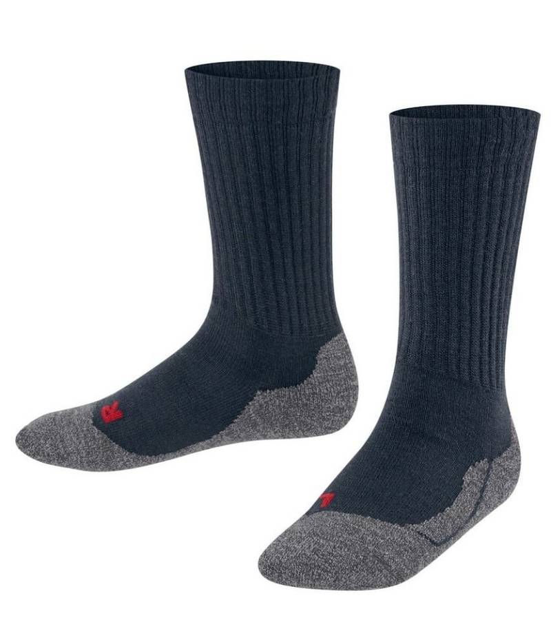 FALKE Socken Tagessocke Active Warm (wärmende Merinowolle) spaceblau Kinder von FALKE