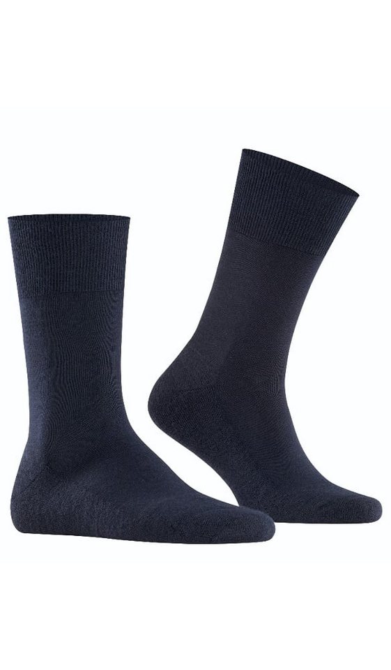FALKE Socken Tagessocke Airport PLUS (klimaregulierend+Polsterung) navyblau Herren von FALKE