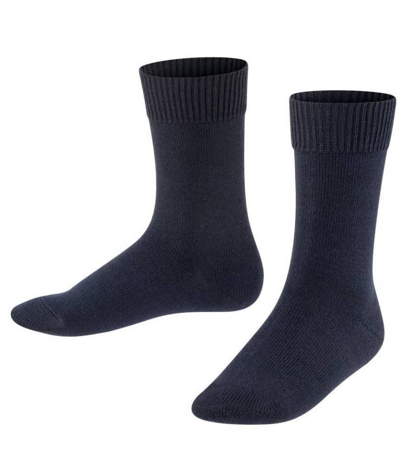 FALKE Socken Tagessocke Comfort Wool (hautschmeichelnde Baumwolle) marineblau von FALKE