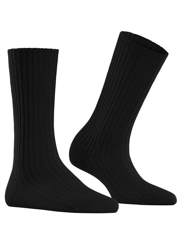 FALKE Socken Tagessocke Cosy Wool Boot (angenehmes Tragegefühl) schwarz Damen von FALKE