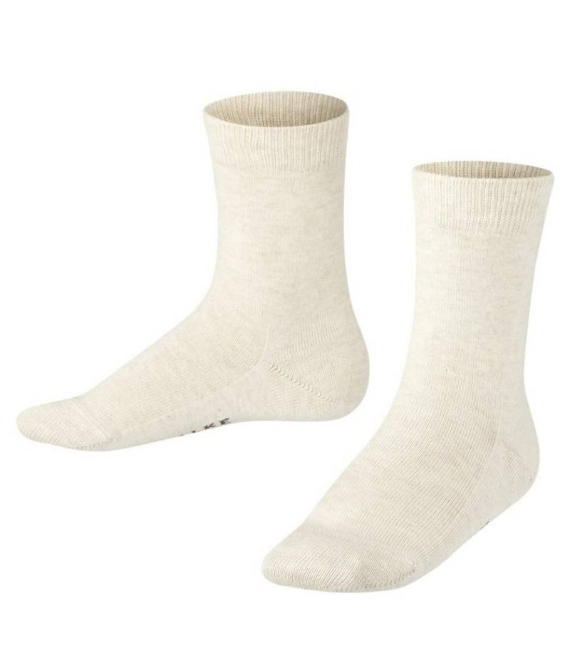 FALKE Socken Tagessocke Family (nachhaltiger Baumwoll-Komfort) sandbraun Kinder von FALKE