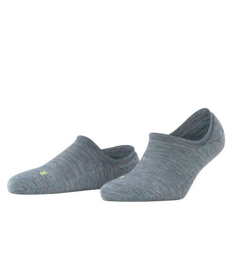 FALKE Socken Tagessocke Keep Warm Füsslinge (angenehmes Tragegefühl) blaugrau Damen von FALKE