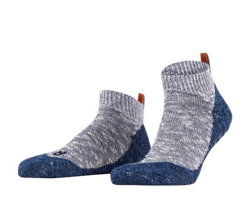 FALKE Socken Tagessocke Quarter Lodge Homepad blau Herren - 1 Paar von FALKE