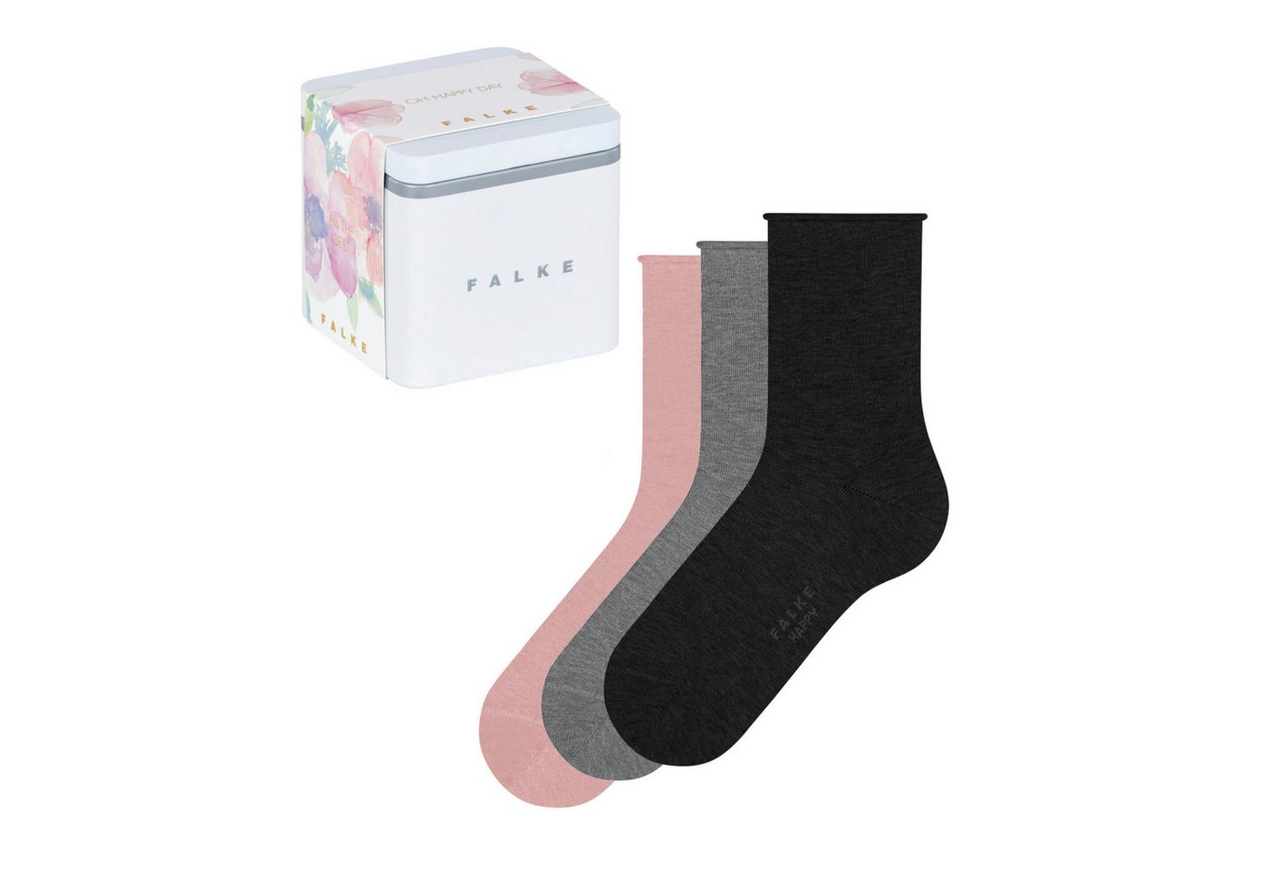 FALKE Sportsocken Falke Damen Happy Giftbox Socken 49158 von FALKE