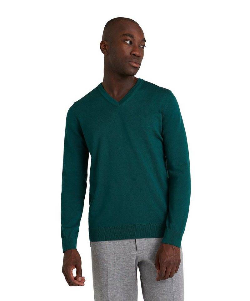 FALKE Strickpullover Casual Wool (1-tlg) aus reiner, extrafeiner Merinowolle von FALKE