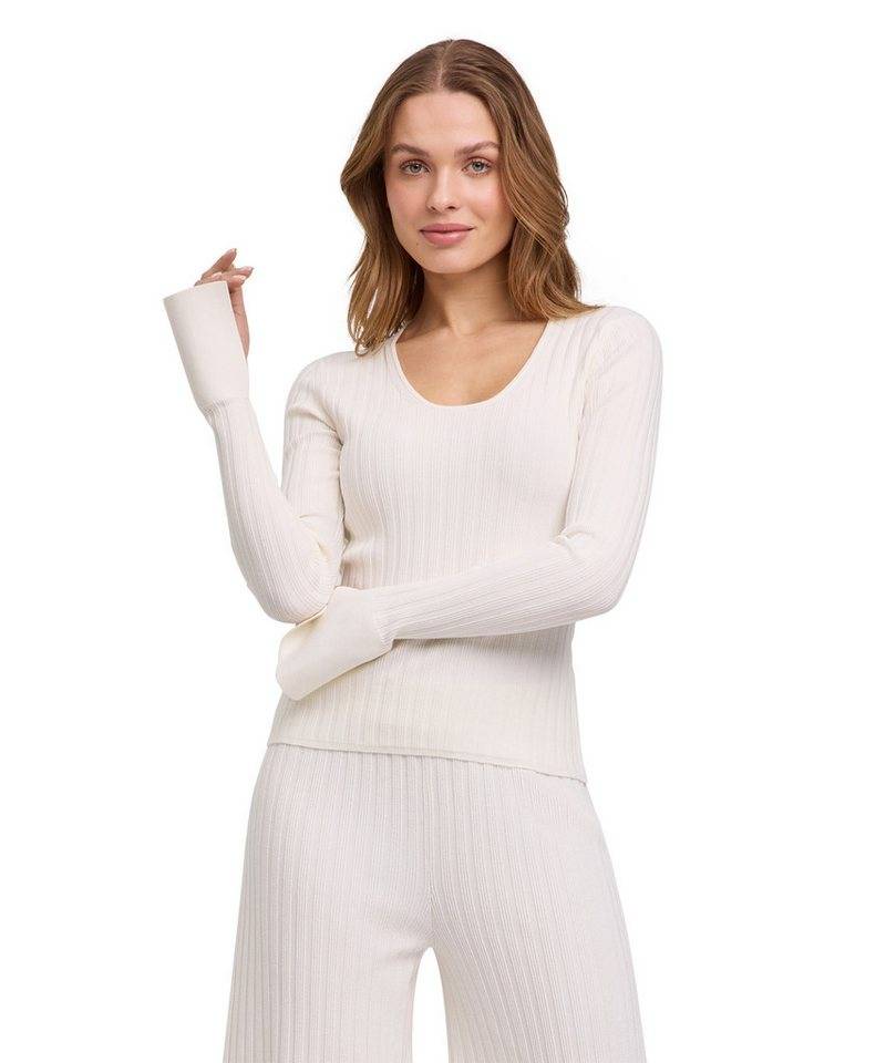 FALKE Strickpullover (1-tlg) mit feiner Rippstruktur von FALKE