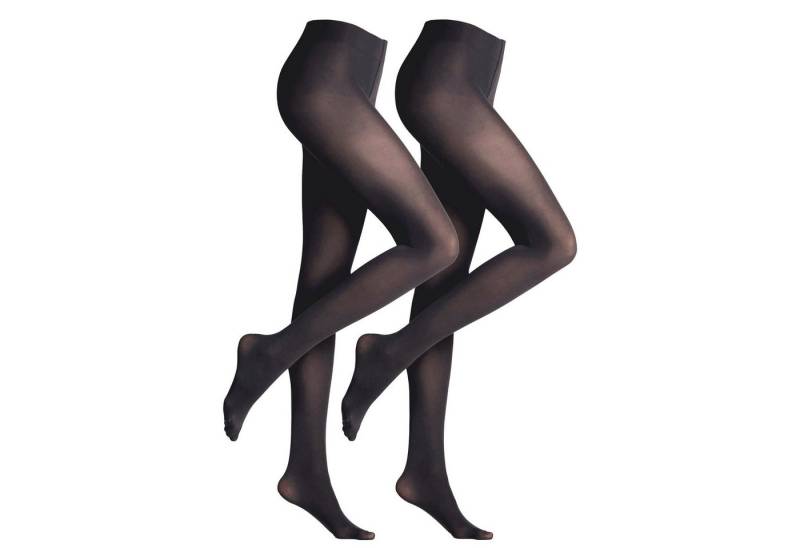 FALKE Strumpfhose Damen Strumpfhose 2er Pack Polyamid 50 DEN (Packung 2er Pack) von FALKE