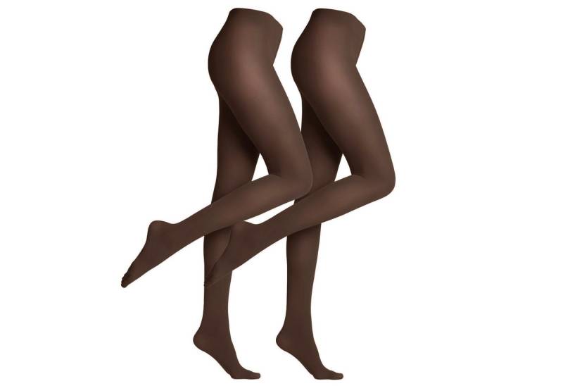 FALKE Strumpfhose Damen Strumpfhose 2er Pack Polyamid 50 DEN (Packung 2er Pack) von FALKE