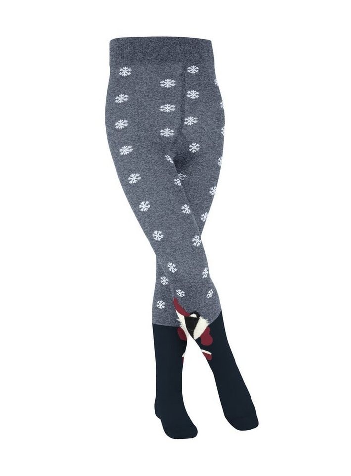 FALKE Strumpfhose Winter Badger (nachhaltige Baumwolle, schneeflocken-Musterung) von FALKE
