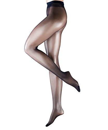 FALKE Strumpfhosen Tights Pure Matt 20 2er Pack, Größe:XL;Farbe:Marine (6179) von FALKE