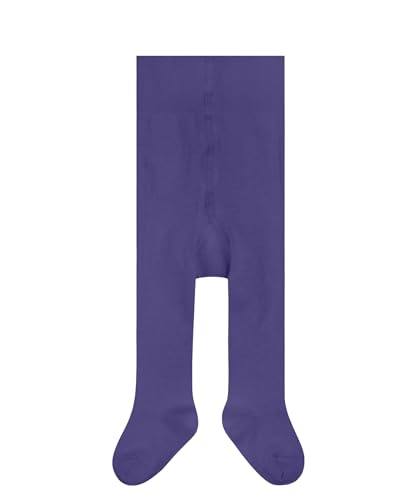 FALKE Unisex Baby Family B Ti nachhaltige Baumwolle einfarbig Strumpfhose, Lila Crocus 8305, 80-92 von FALKE