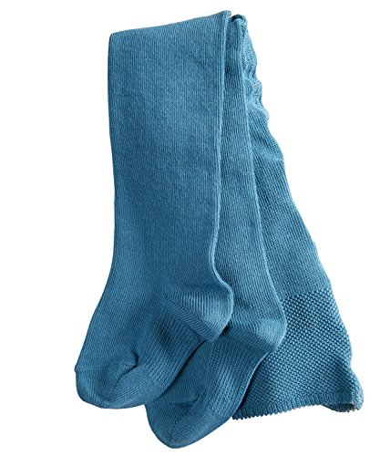 FALKE Unisex Baby Family Babystrumpfhose Jungen Mädchen Baumwoll-/Strumpfhose, Blickdicht, Lagoon, 62-68 von FALKE