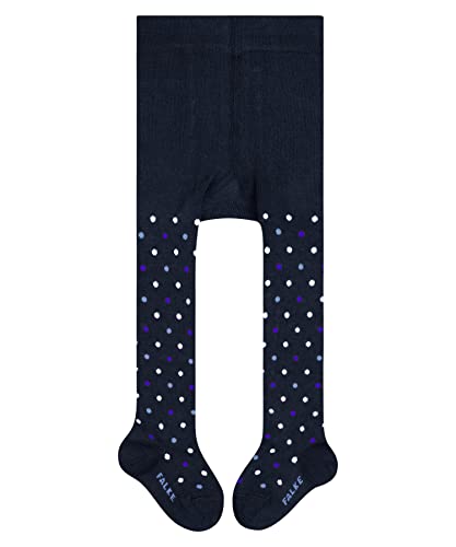FALKE Unisex Baby Strumpfhose Little Dot B Ti Baumwolle gemustert 1 Stück, Blau Royal Blue 6115, 80-92 von FALKE