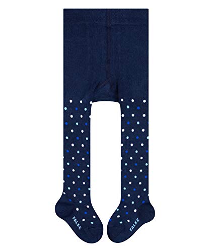 FALKE Unisex Baby Little Dot B Ti Strumpfhose, Blau (Marine 6121), 3-6 Monate EU von FALKE