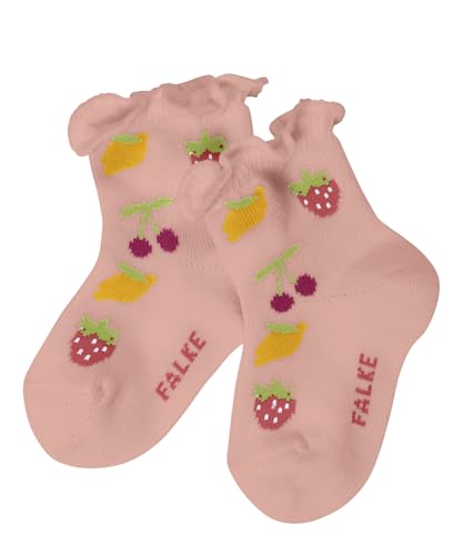 FALKE Unisex Baby Socken Fruit Salad B So Baumwolle gemustert 1 Paar, Rosa Peach Perl 8483, 80-92 von FALKE