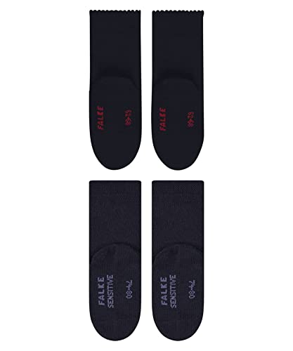 FALKE Unisex Baby Socken Music Mice 2-Pack, Nachhaltige Baumwolle, 2 Paar, Mehrfarbig (Sortiment 10), 62-68 von FALKE