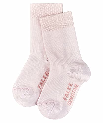 FALKE Unisex Baby Socken Sensitive, Baumwolle, 1 Paar, Rosa (Powder Rose 8900), 12-18 Monate (80-92cm) von FALKE