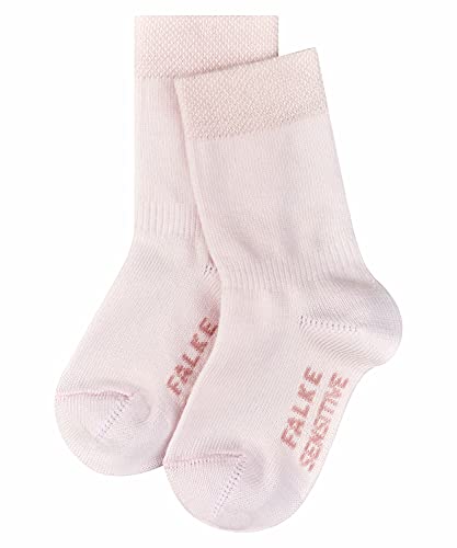 FALKE Unisex Baby Socken Sensitive, Baumwolle, 1 Paar, Rosa (Powder Rose 8900), 6-12 Monate (74-80cm) von FALKE