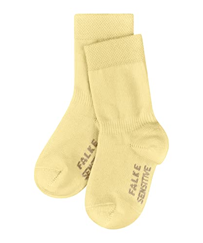 FALKE Unisex Baby Socken Sensitive, Nachhaltige Baumwolle, 1 Paar, Gelb (Sunshine 1670), 62-68 von FALKE