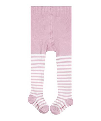 FALKE Unisex Baby Strumpfhose Stripe B Ti Baumwolle gemustert 1 Stück, Rosa Thulit 8663, 62-68 von FALKE