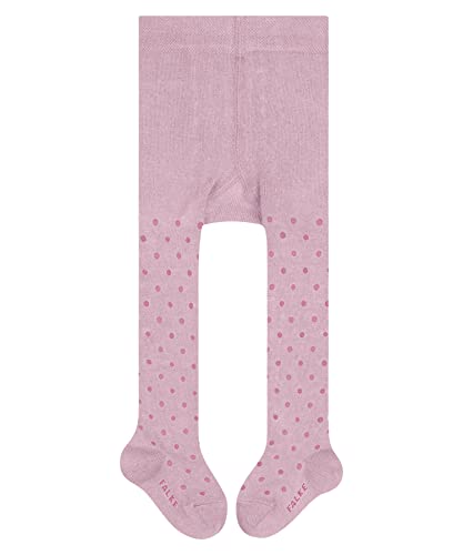 FALKE Unisex Baby Strumpfhose Little Dot B Ti Baumwolle gemustert 1 Stück, Rosa Parfait 8444, 62-68 von FALKE