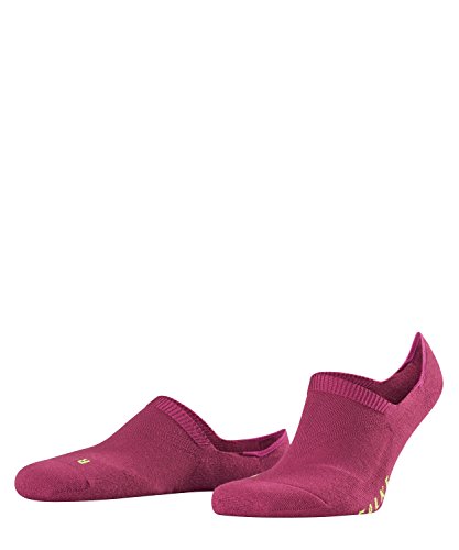 FALKE Unisex Cool Kick Invisible, Ultraleichte Plüschsohle, Rutschfest durch Silikon im Fersenbereich, 1er pack, Rot (Burgundy 8230), 44-45 von FALKE