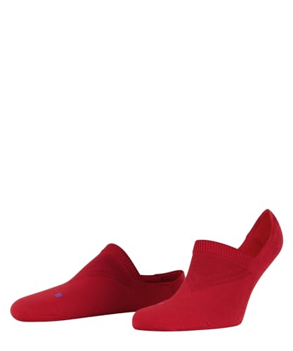 FALKE Unisex Füßlinge Cool Kick Invisible U In weich atmungsaktiv schnelltrocknend unsichtbar einfarbig 1 Paar, Rosa Red Pepper 8074, 37-38 von FALKE