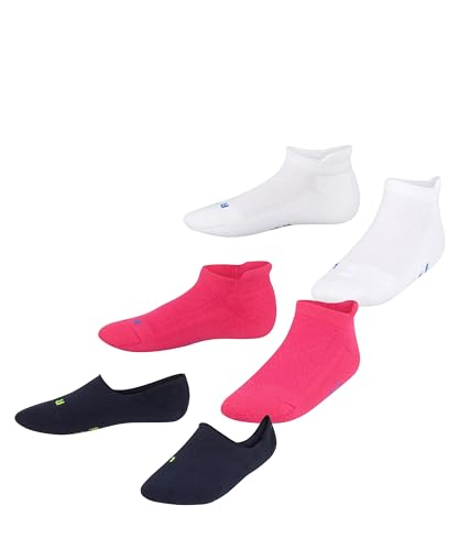 FALKE Unisex Cool Kick Sneaker 3-pack Sn Innensocken, Mehrfarbig (Sortiment 10), 31-34 EU von FALKE