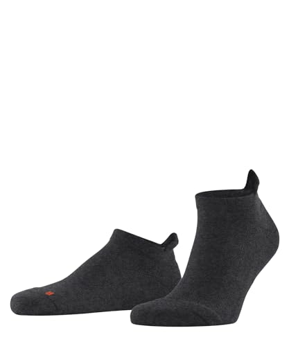 FALKE Unisex Sneakersocken Cool Kick Sneaker U Sn weich atmungsaktiv schnelltrocknend kurz einfarbig 1 Paar, Grau Dark Grey 3970, 39-41 von FALKE