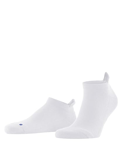 FALKE Unisex Sneakersocken Cool Kick Sneaker U Sn weich atmungsaktiv schnelltrocknend kurz einfarbig 1 Paar, Weiß White 2000, 35-36 von FALKE