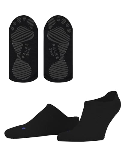 FALKE Unisex Hausschuh-Socken Cool Kick U HP Weich atmungsaktiv schnelltrocknend rutschhemmende Noppen 1 Paar, Schwarz (Black 3000), 39-41 von FALKE