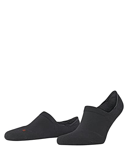 FALKE Unisex Füßlinge Cool Kick Invisible U IN weich atmungsaktiv schnelltrocknend unsichtbar einfarbig 1 Paar, Grau (Dark Grey 3970), 46-48 von FALKE