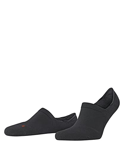 FALKE Unisex Füßlinge Cool Kick Invisible U IN weich atmungsaktiv schnelltrocknend unsichtbar einfarbig 1 Paar, Grau (Dark Grey 3970), 42-43 von FALKE