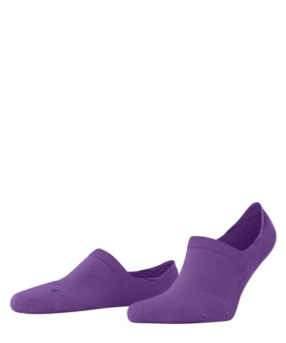 FALKE Unisex Füßlinge Cool Kick Invisible U In weich atmungsaktiv schnelltrocknend unsichtbar einfarbig 1 Paar, Lila Pink Iris 8943, 44-45 von FALKE