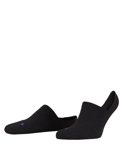 FALKE Unisex Füßlinge Cool Kick Invisible U In weich atmungsaktiv schnelltrocknend unsichtbar einfarbig 1 Paar, Schwarz Black 3000, 39-41 von FALKE