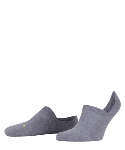 FALKE Unisex Füßlinge Cool Kick Invisible U In weich atmungsaktiv schnelltrocknend unsichtbar einfarbig 1 Paar, Grau Light Grey Melange 3775, 35-36 von FALKE