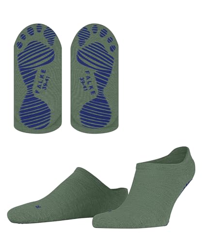 FALKE Unisex Hausschuhe Cool Kick, Weich atmungsaktiv schnelltrocknend, 1 Paar, Grün (Sage 7538), 37-38 von FALKE