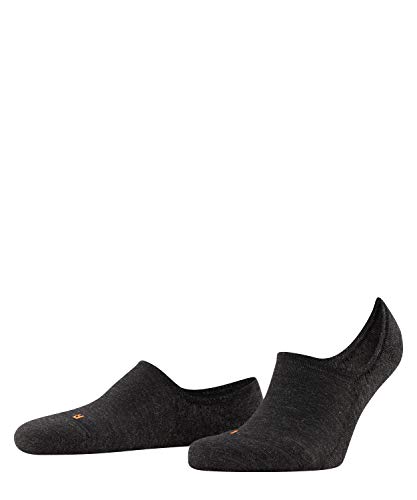FALKE Unisex Füßlinge Keep Warm U In Wolle unsichtbar einfarbig 1 Paar, Grau Anthracite Melange 3080, 44-45 von FALKE
