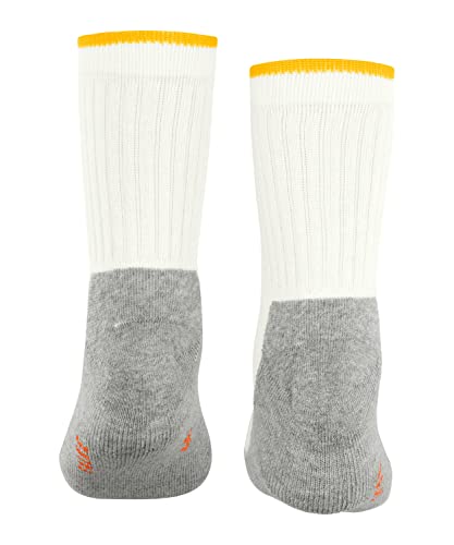 FALKE Unisex Kinder Socken Active Everyday K SO Baumwolle dünn atmungsaktiv 1 Paar, Weiß (Off-White 2040), 23-26 von FALKE