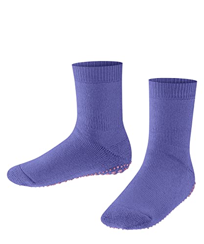 FALKE Unisex Kinder Hausschuhe Catspads, Baumwolle Wolle, 1 Paar, Lila (Blue Iris 8316), 39-42 von FALKE