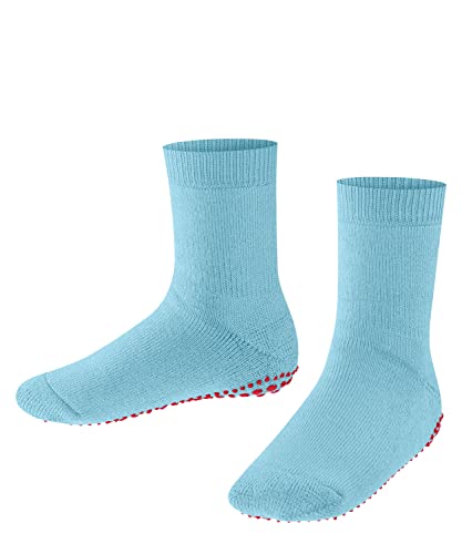 FALKE Unisex Kinder Hausschuhe Catspads, Baumwolle Wolle, 1 Paar, Blau (Aqua 6472), 39-42 von FALKE