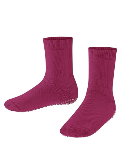 FALKE Unisex Kinder Stoppersocken Catspads K HP Baumwolle Wolle rutschhemmende Noppen 1 Paar, Lila (Fuchsia 8856), 27-30 von FALKE