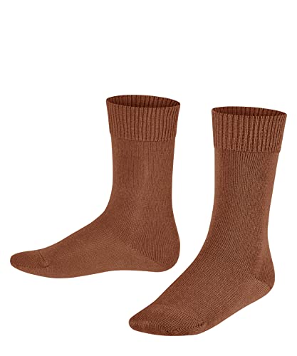 FALKE Unisex Kinder Socken Comfort Wool, Wolle, 1 Paar, Beige (Terracotta 5770), 39-42 von FALKE