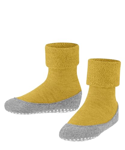 FALKE Unisex Kinder Stoppersocken Cosyshoe Minis K Hp Wolle rutschhemmende Noppen 1 Paar, Gelb Bee 1393, 23/24 EU von FALKE