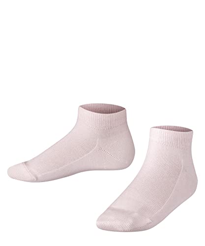 FALKE Unisex Kinder Sneakersocken Family K SN nachhaltige biologische Baumwolle kurz einfarbig 1 Paar, Rosa (Powder Rose 8900) neu - umweltfreundlich, 31-34 von FALKE