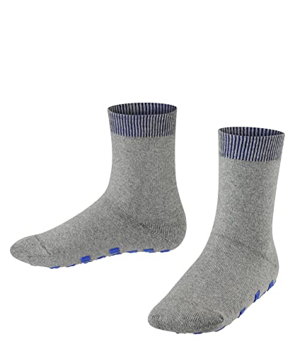 ESPRIT Unisex Kinder Stoppersocken Foot Logo K HP Baumwolle rutschhemmende Noppen 1 Paar, Grau (Light Grey 3400), 27-30 von ESPRIT