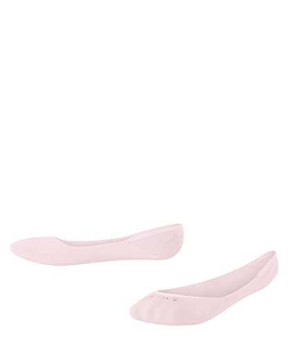 FALKE Unisex Kinder Füßlinge Ballerina K IN Baumwolle unsichtbar einfarbig 1 Paar, Rosa (Powder Rose 8902), 31-34 von FALKE