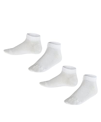 FALKE Unisex Kinder Sneakersocken Happy 2-Pack K SN Baumwolle kurz einfarbig 2 Paar, Mehrfarbig (Sortiment 0020), 39-42 von FALKE