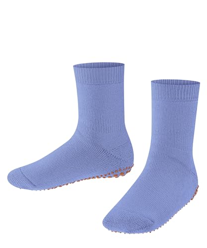 FALKE Unisex Kinder Stoppersocken Catspads K HP Baumwolle Wolle rutschhemmende Noppen 1 Paar, Blau (Light Blue 6755), 39-42 von FALKE