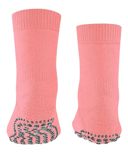 FALKE Unisex Kinder Stoppersocken Catspads K HP Baumwolle Wolle rutschhemmende Noppen 1 Paar, Rosa (Shell Pink 8406), 35-38 von FALKE